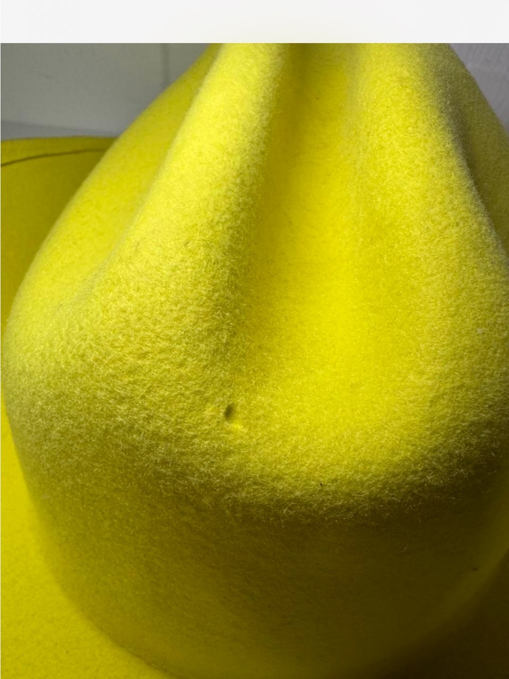 WYETH 100% Wool Yellow Cowboy Hat | O/S - Picture 2 of 8